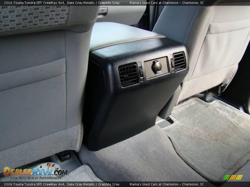 2009 Toyota Tundra SR5 CrewMax 4x4 Slate Gray Metallic / Graphite Gray Photo #19