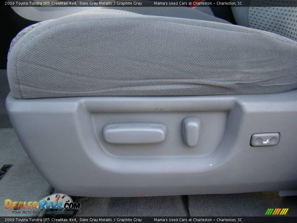 2009 Toyota Tundra SR5 CrewMax 4x4 Slate Gray Metallic / Graphite Gray Photo #20