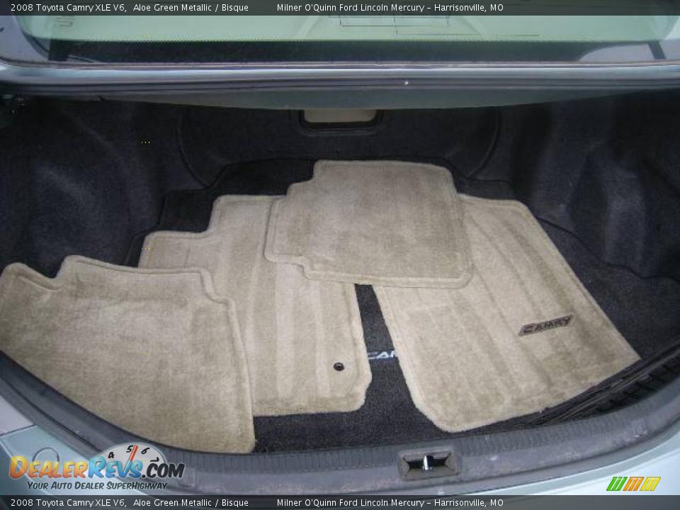 2008 Toyota Camry XLE V6 Aloe Green Metallic / Bisque Photo #10