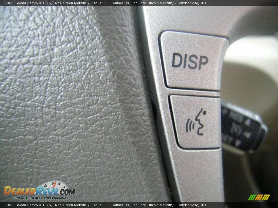 2008 Toyota Camry XLE V6 Aloe Green Metallic / Bisque Photo #31