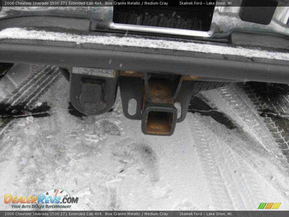 2006 Chevrolet Silverado 1500 Z71 Extended Cab 4x4 Blue Granite Metallic / Medium Gray Photo #20