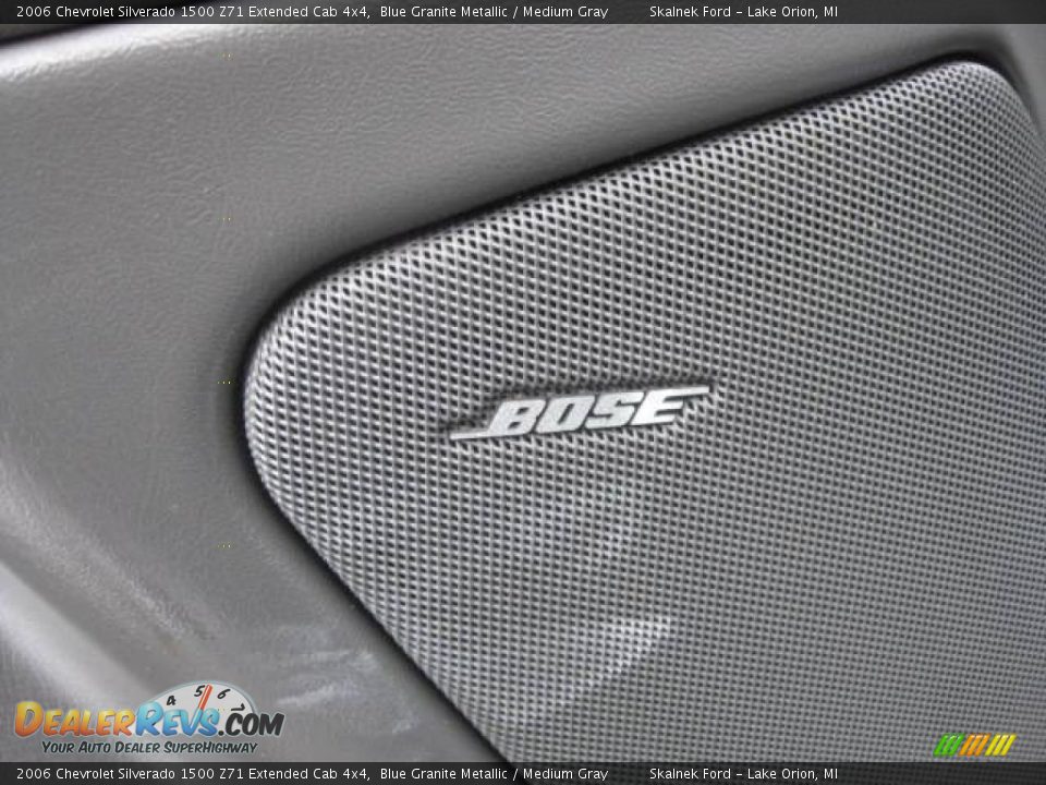 2006 Chevrolet Silverado 1500 Z71 Extended Cab 4x4 Blue Granite Metallic / Medium Gray Photo #26