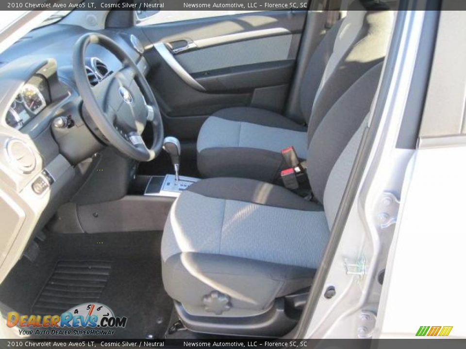 2010 Chevrolet Aveo Aveo5 LT Cosmic Silver / Neutral Photo #13