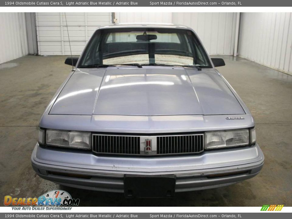 1994 Oldsmobile Cutlass Ciera S Light Adriatic Blue Metallic / Adriatic Blue Photo #3