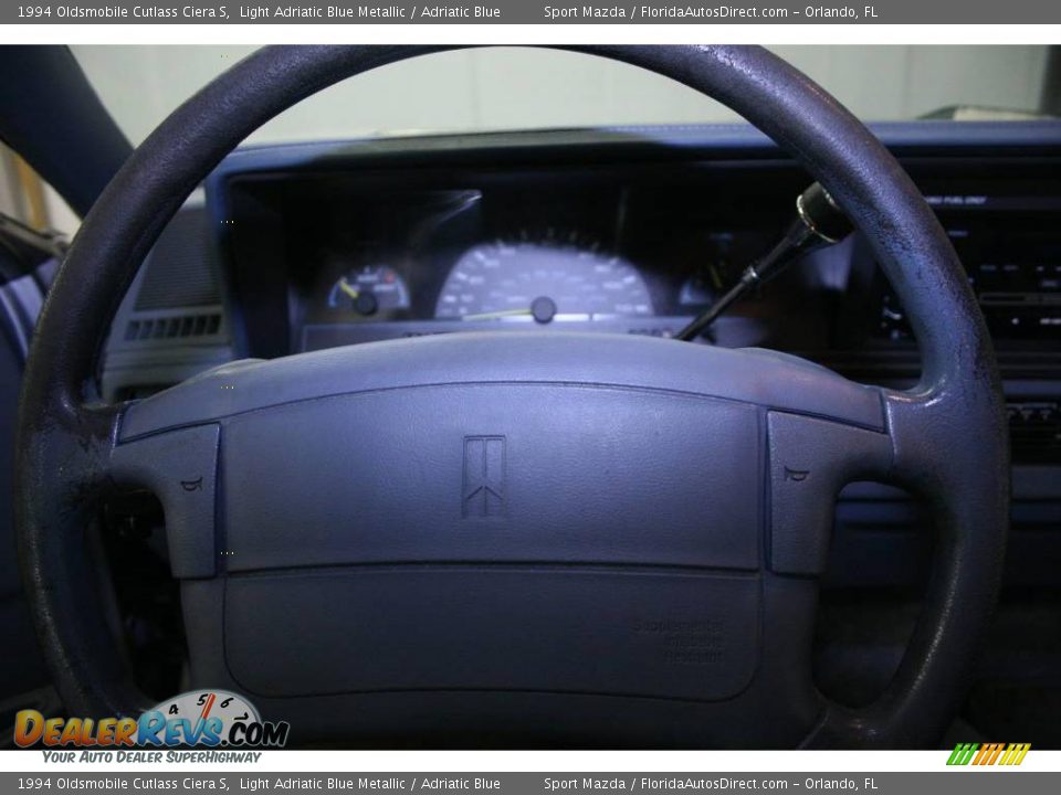 1994 Oldsmobile Cutlass Ciera S Light Adriatic Blue Metallic / Adriatic Blue Photo #11