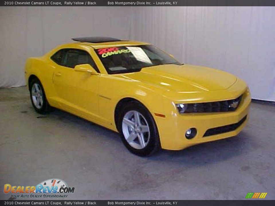 2010 Chevrolet Camaro LT Coupe Rally Yellow / Black Photo #1