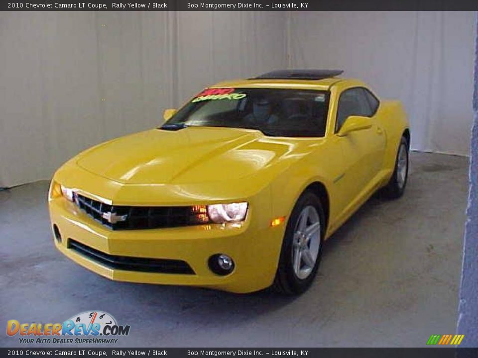 2010 Chevrolet Camaro LT Coupe Rally Yellow / Black Photo #3