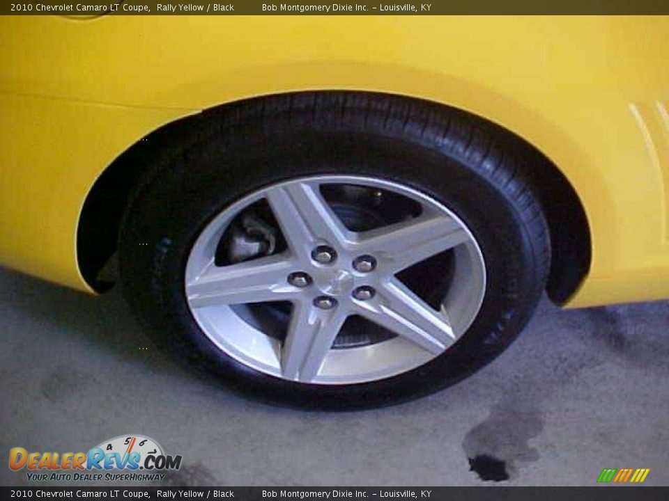 2010 Chevrolet Camaro LT Coupe Rally Yellow / Black Photo #12