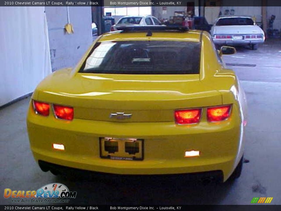 2010 Chevrolet Camaro LT Coupe Rally Yellow / Black Photo #14