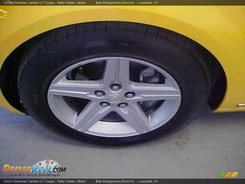 2010 Chevrolet Camaro LT Coupe Rally Yellow / Black Photo #26