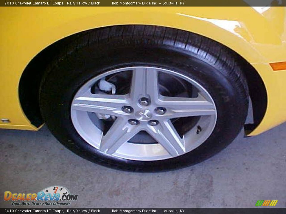 2010 Chevrolet Camaro LT Coupe Rally Yellow / Black Photo #27