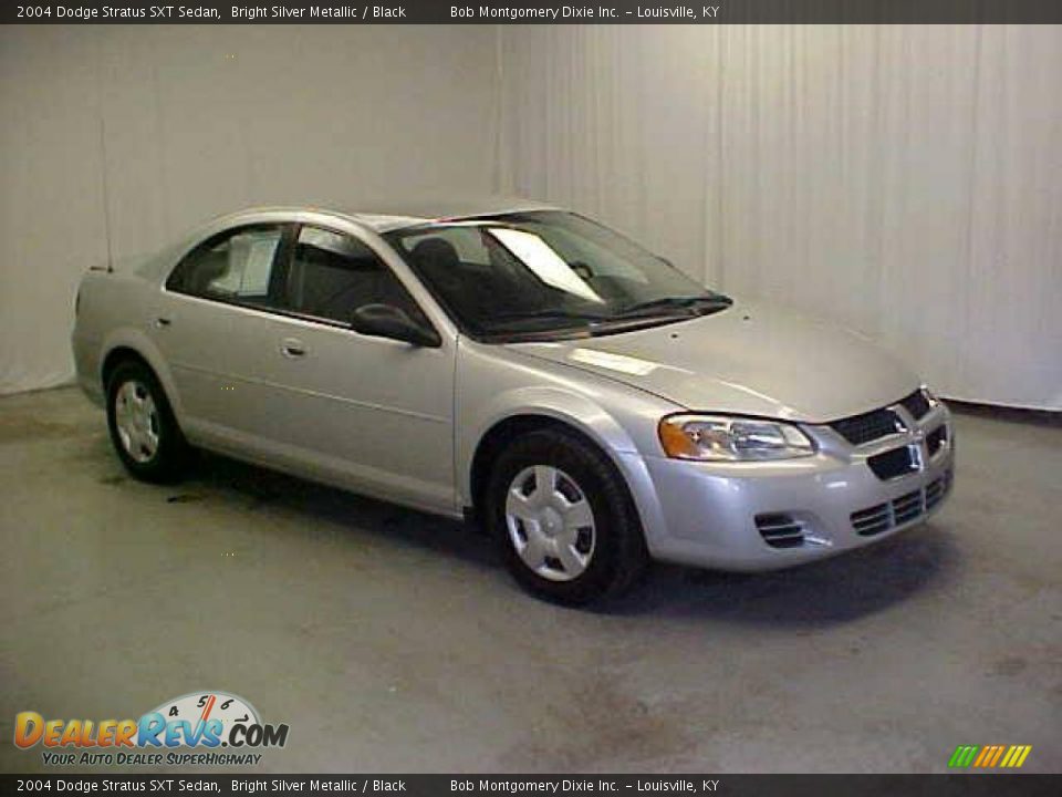 2004 Dodge Stratus SXT Sedan Bright Silver Metallic / Black Photo #1