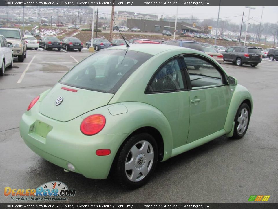01 Volkswagen New Beetle Gls Coupe Cyber Green Metallic Light Grey Photo 8 Dealerrevs Com
