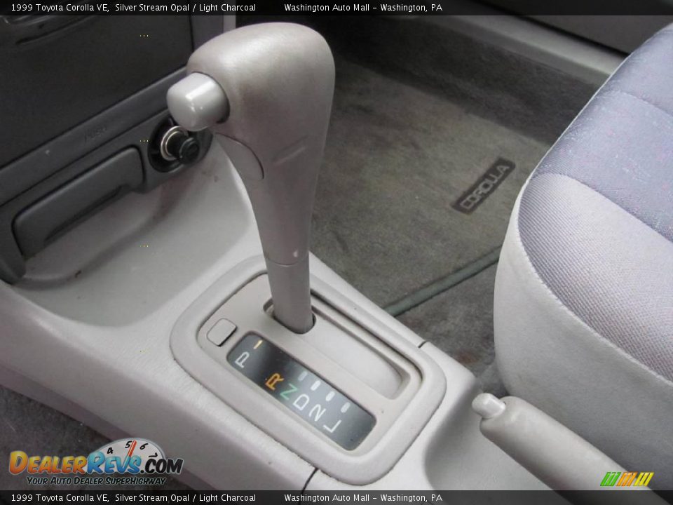 1999 Toyota Corolla VE Silver Stream Opal / Light Charcoal Photo #14