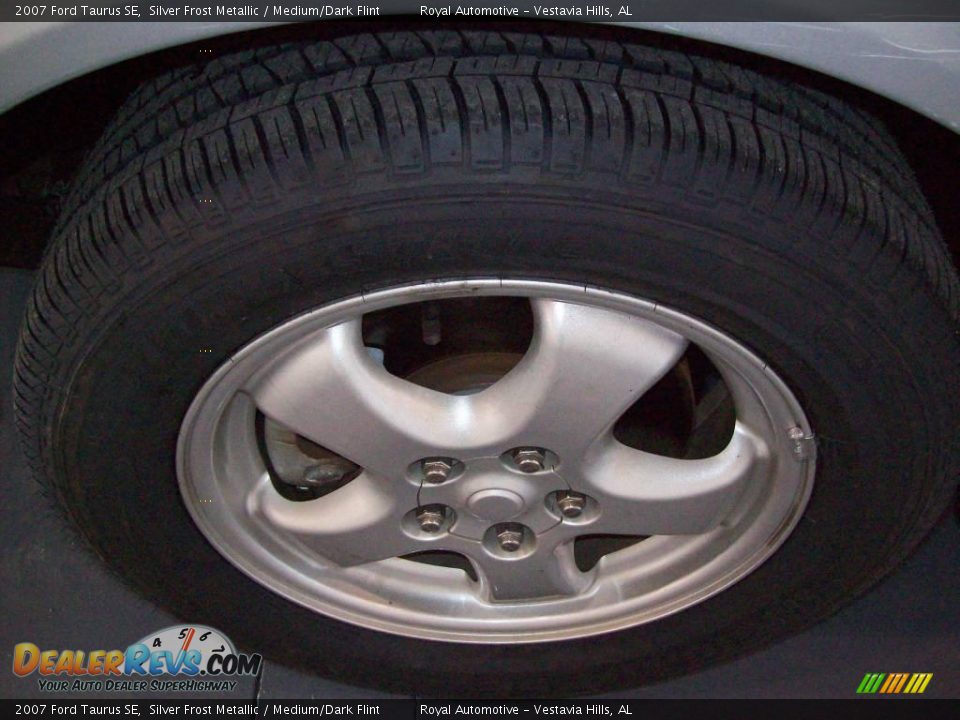 2007 Ford Taurus SE Silver Frost Metallic / Medium/Dark Flint Photo #9