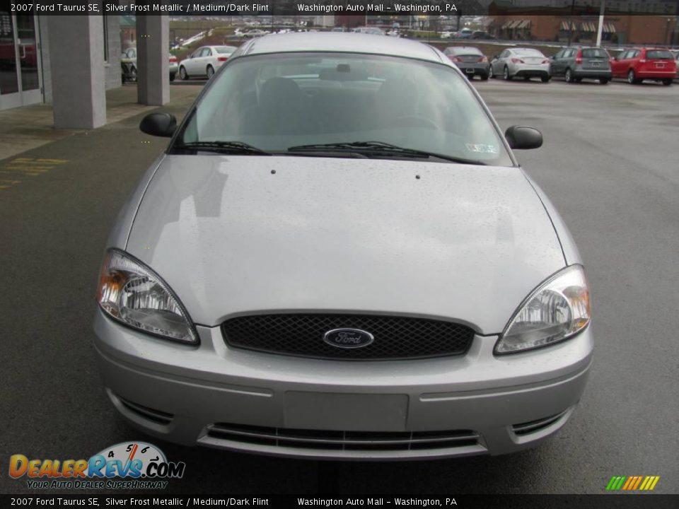 2007 Ford Taurus SE Silver Frost Metallic / Medium/Dark Flint Photo #10