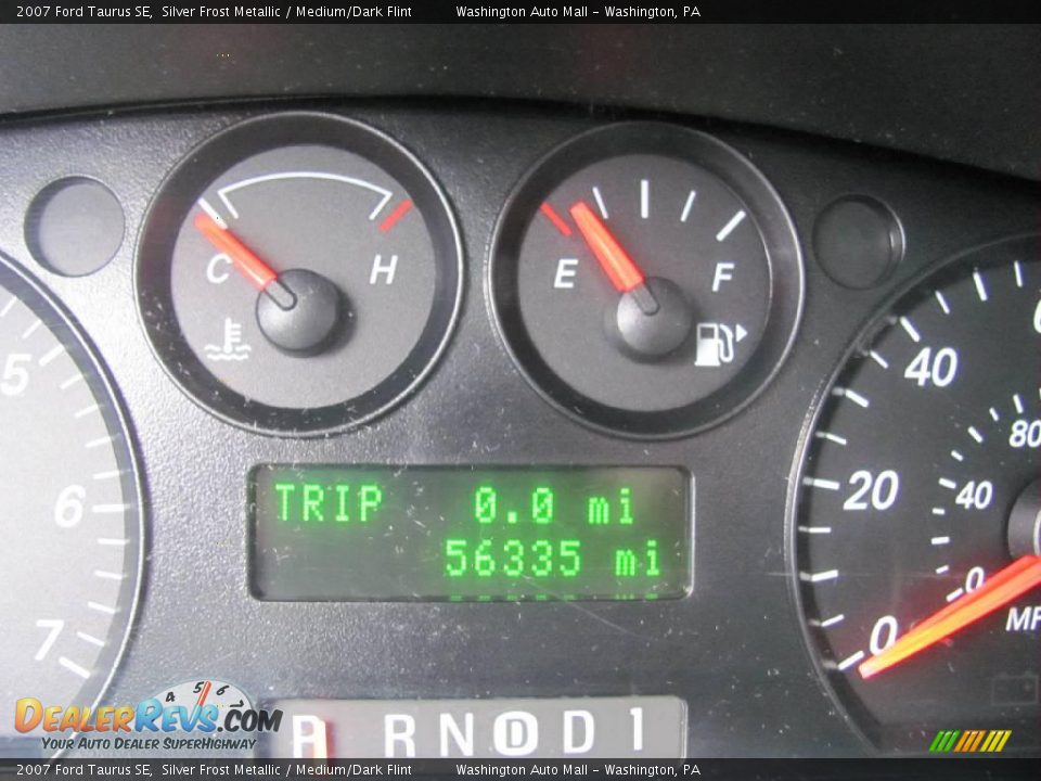 2007 Ford Taurus SE Silver Frost Metallic / Medium/Dark Flint Photo #20