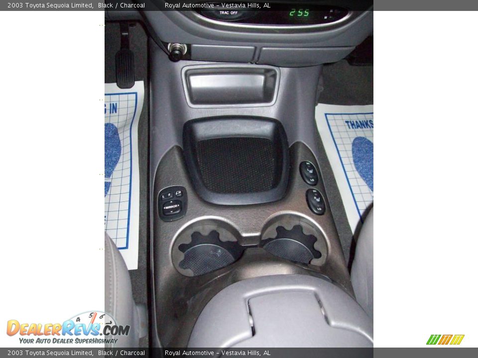 2003 Toyota Sequoia Limited Black / Charcoal Photo #18