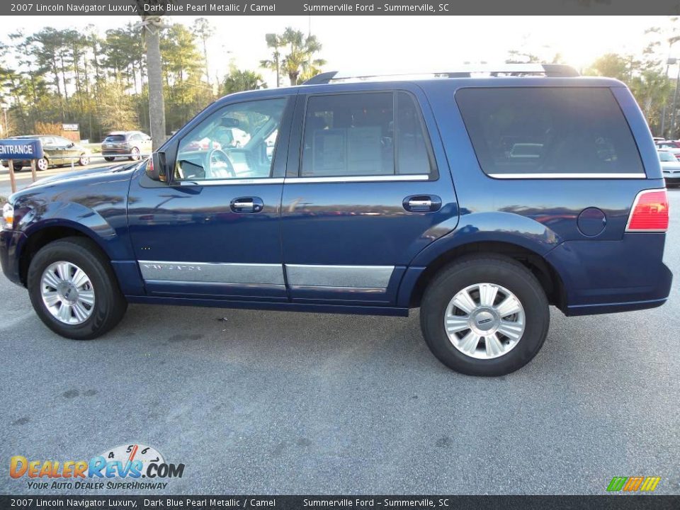 Dark Blue Pearl Metallic 2007 Lincoln Navigator Luxury Photo #2