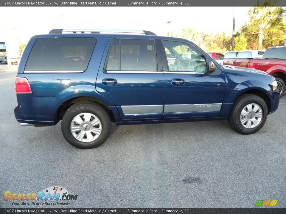 Dark Blue Pearl Metallic 2007 Lincoln Navigator Luxury Photo #14