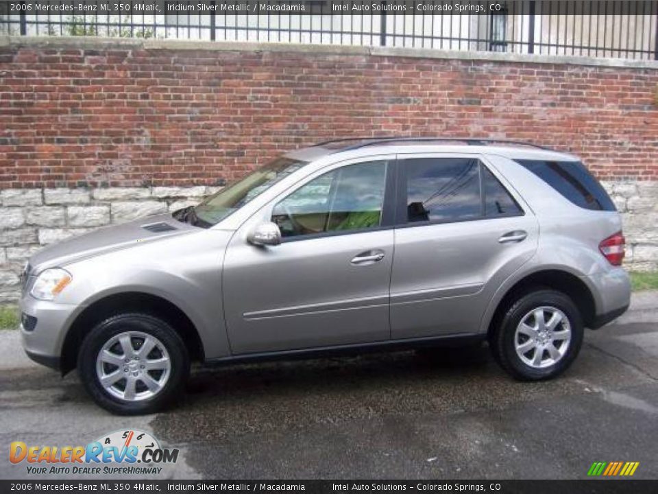 2006 Mercedes-Benz ML 350 4Matic Iridium Silver Metallic / Macadamia Photo #1