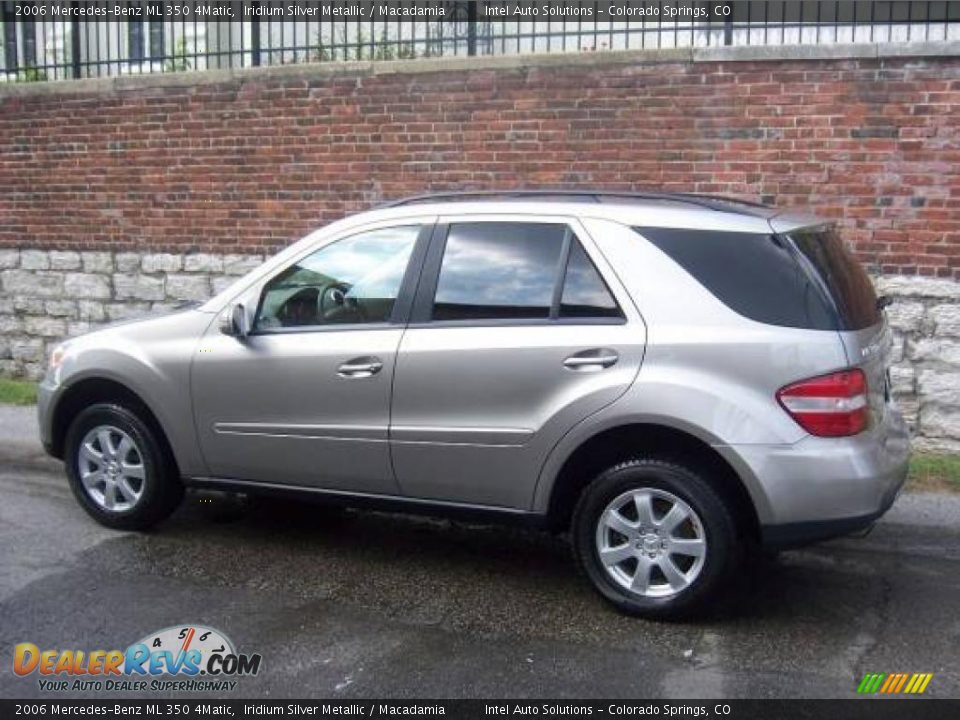 2006 Mercedes-Benz ML 350 4Matic Iridium Silver Metallic / Macadamia Photo #3