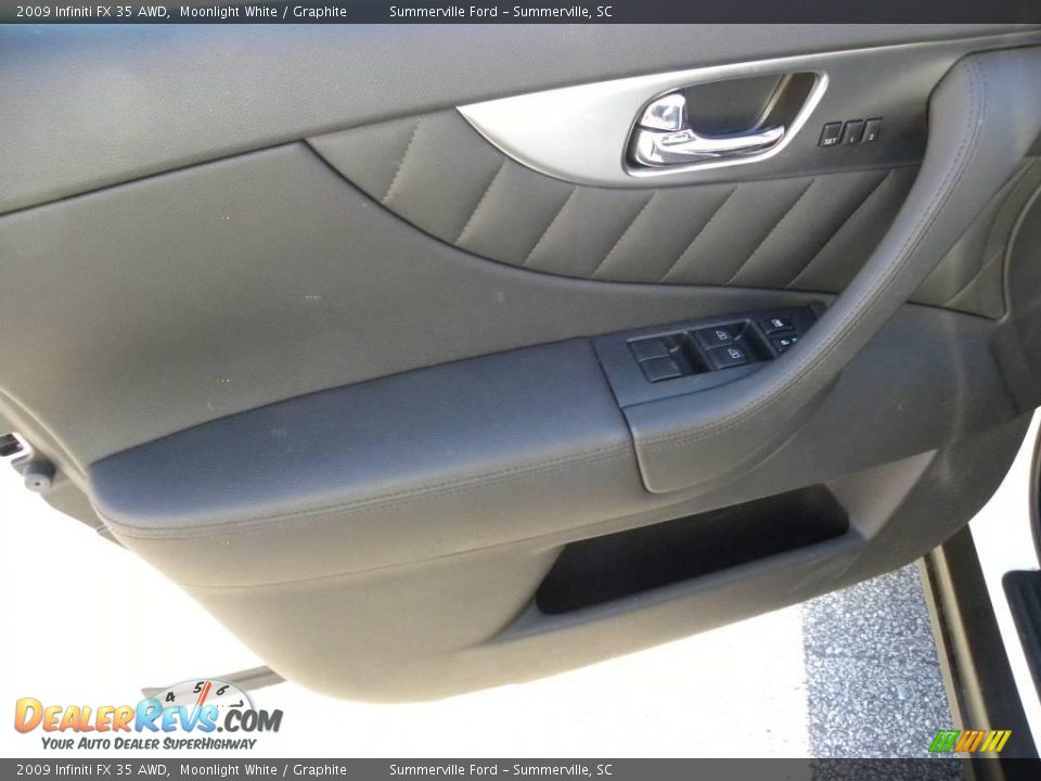 2009 Infiniti FX 35 AWD Moonlight White / Graphite Photo #6