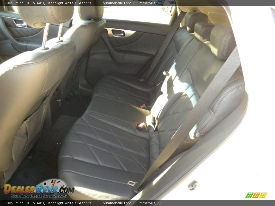 2009 Infiniti FX 35 AWD Moonlight White / Graphite Photo #7