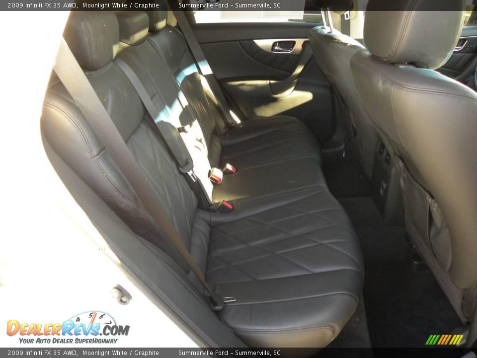 2009 Infiniti FX 35 AWD Moonlight White / Graphite Photo #11