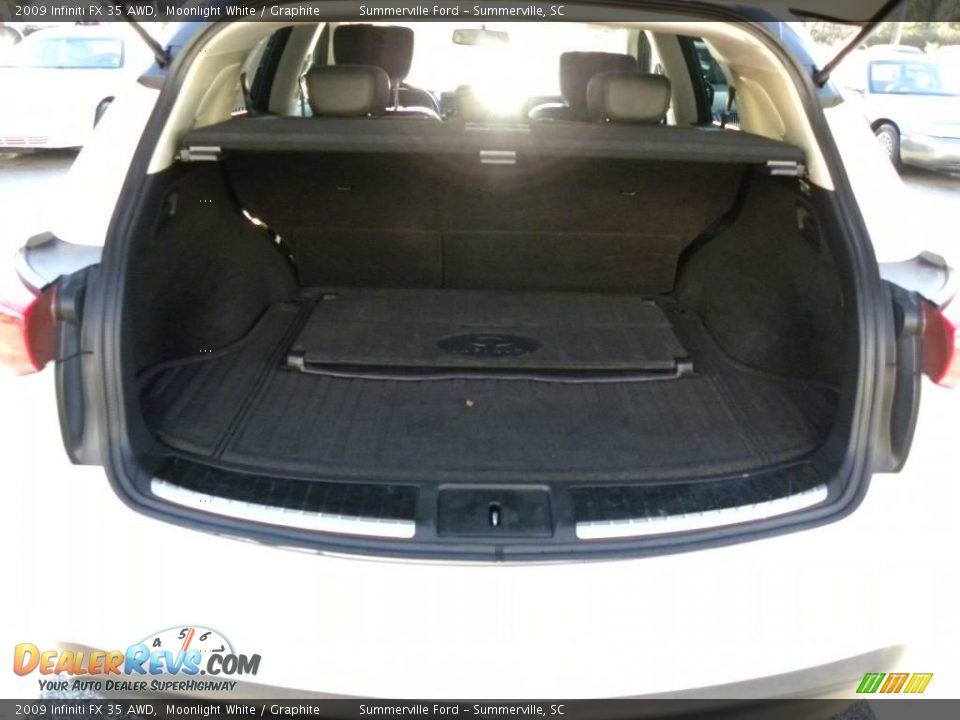 2009 Infiniti FX 35 AWD Moonlight White / Graphite Photo #15