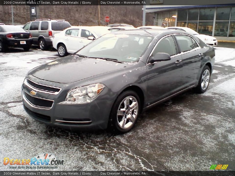 2009 Chevrolet Malibu LT Sedan Dark Gray Metallic / Ebony Photo #1