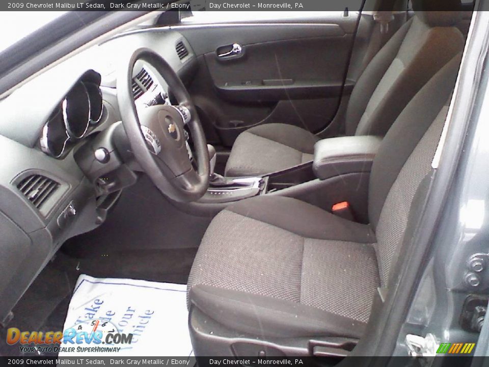 2009 Chevrolet Malibu LT Sedan Dark Gray Metallic / Ebony Photo #5