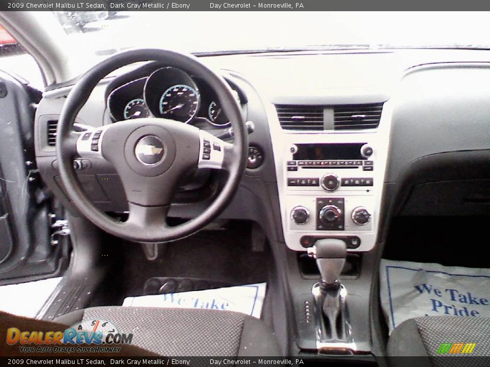 2009 Chevrolet Malibu LT Sedan Dark Gray Metallic / Ebony Photo #7
