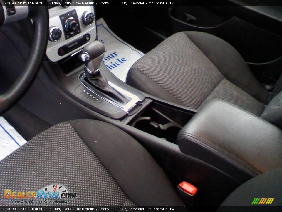 2009 Chevrolet Malibu LT Sedan Dark Gray Metallic / Ebony Photo #8