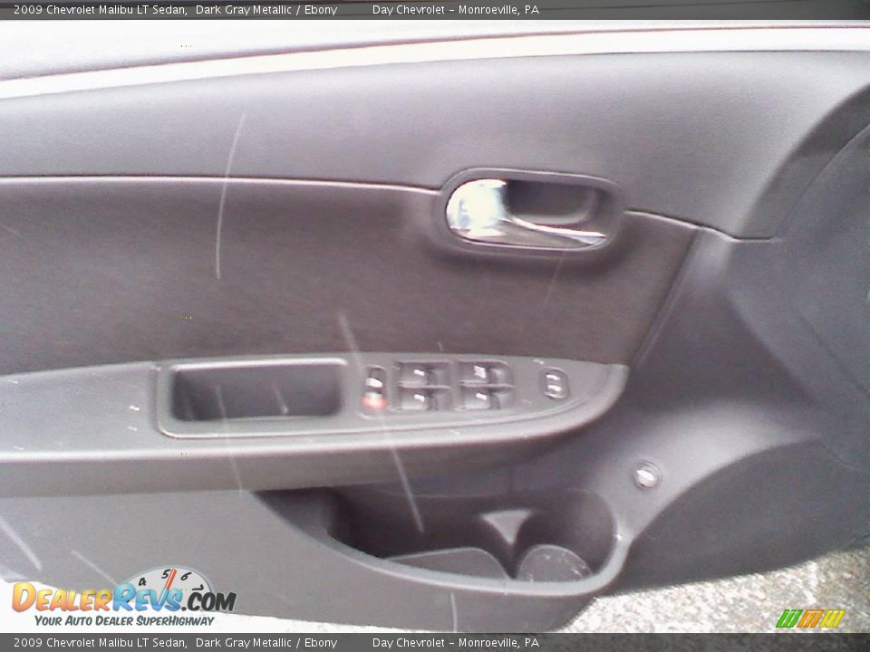 2009 Chevrolet Malibu LT Sedan Dark Gray Metallic / Ebony Photo #11