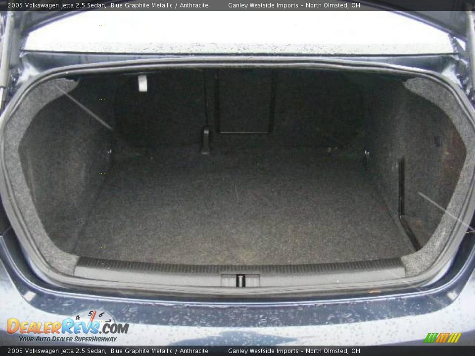2005 Volkswagen Jetta 2.5 Sedan Blue Graphite Metallic / Anthracite Photo #20
