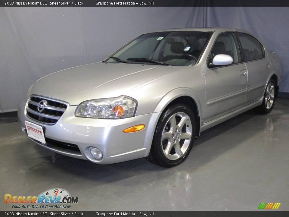 2003 Nissan Maxima SE Sheer Silver / Black Photo #1