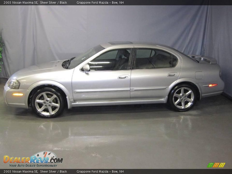 2003 Nissan Maxima SE Sheer Silver / Black Photo #2