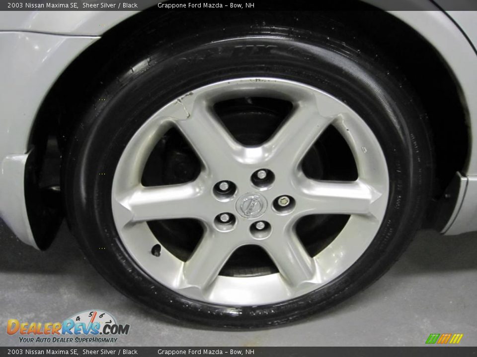 2003 Nissan Maxima SE Sheer Silver / Black Photo #5