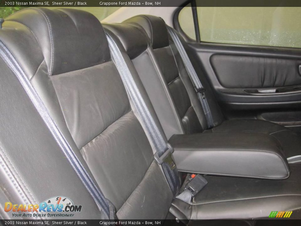 2003 Nissan Maxima SE Sheer Silver / Black Photo #6