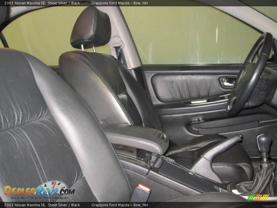 2003 Nissan Maxima SE Sheer Silver / Black Photo #8