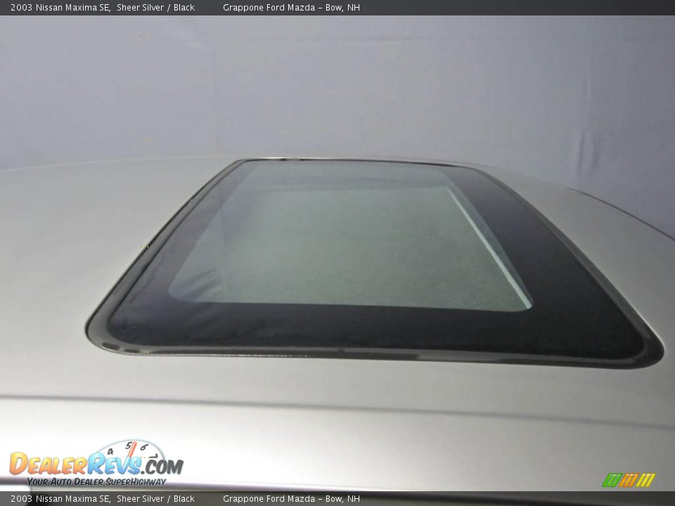 2003 Nissan Maxima SE Sheer Silver / Black Photo #9