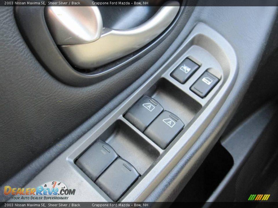 2003 Nissan Maxima SE Sheer Silver / Black Photo #12