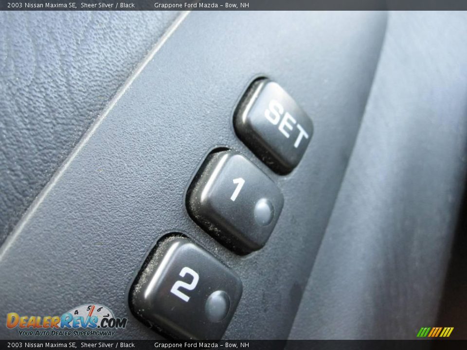2003 Nissan Maxima SE Sheer Silver / Black Photo #13