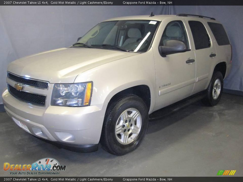 2007 Chevrolet Tahoe LS 4x4 Gold Mist Metallic / Light Cashmere/Ebony Photo #1