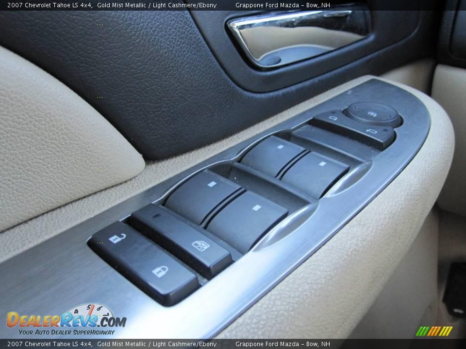 2007 Chevrolet Tahoe LS 4x4 Gold Mist Metallic / Light Cashmere/Ebony Photo #11