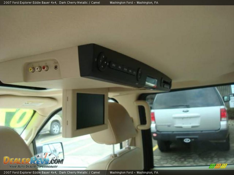2007 Ford Explorer Eddie Bauer 4x4 Dark Cherry Metallic / Camel Photo #8