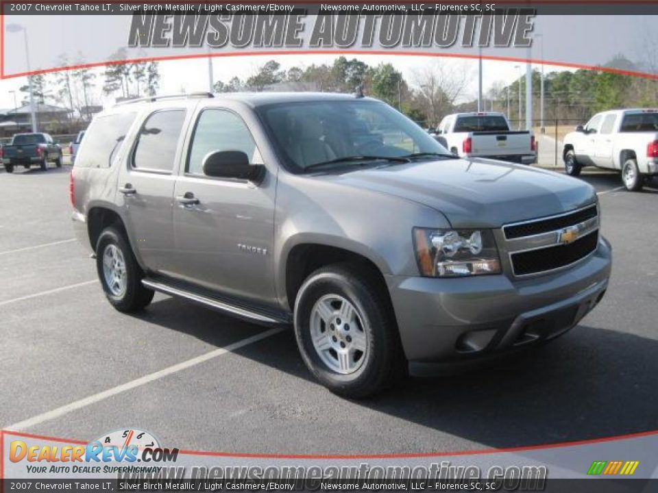 2007 Chevrolet Tahoe LT Silver Birch Metallic / Light Cashmere/Ebony Photo #1