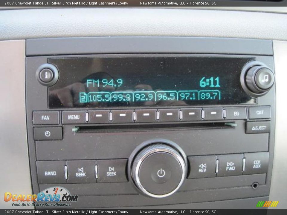 2007 Chevrolet Tahoe LT Silver Birch Metallic / Light Cashmere/Ebony Photo #9
