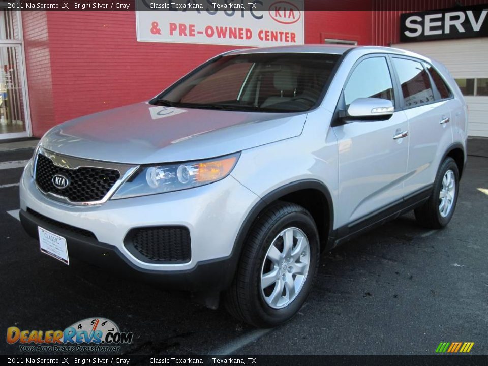 2011 Kia Sorento LX Bright Silver / Gray Photo #1
